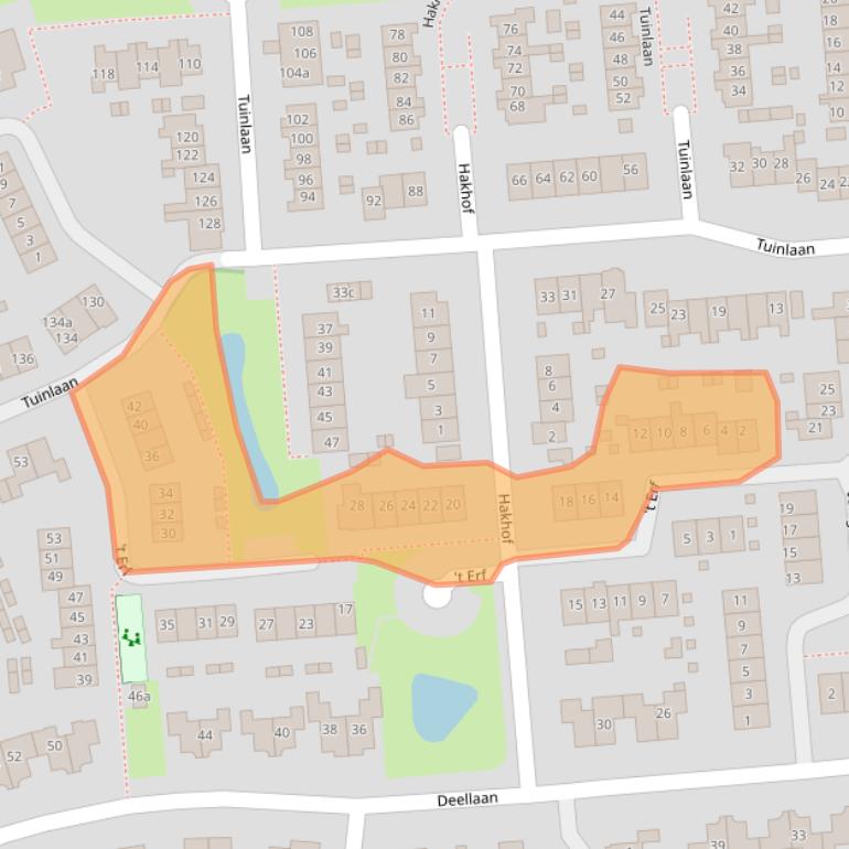 Kaart van postcodegebied 6681GD.