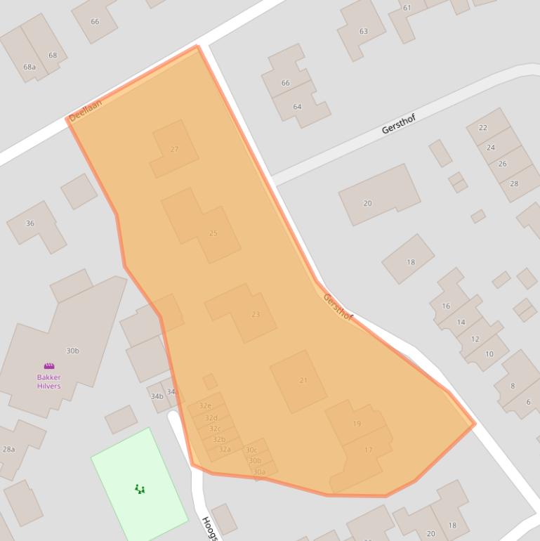 Kaart van postcodegebied 6681GG.