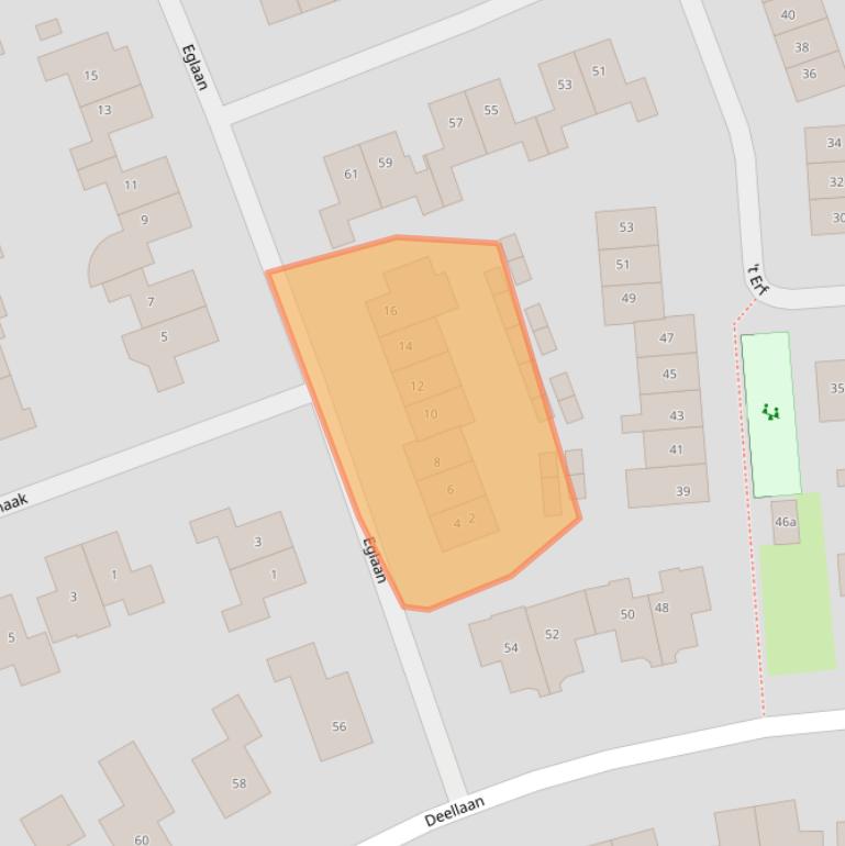 Kaart van postcodegebied 6681GK.