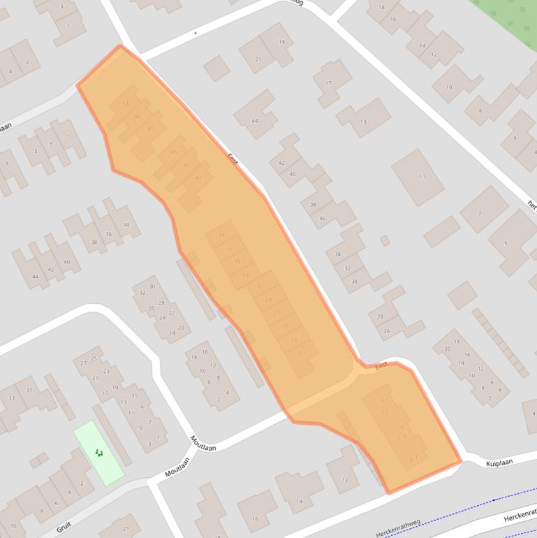 Kaart van postcodegebied 6681GV.