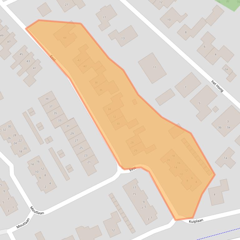 Kaart van postcodegebied 6681GW.