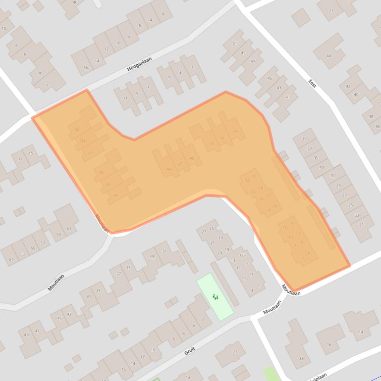 Kaart van postcodegebied 6681GZ.