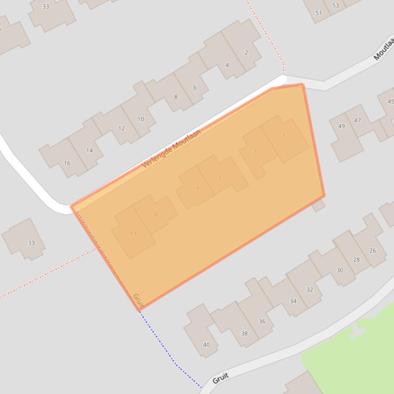 Kaart van postcodegebied 6681HE.