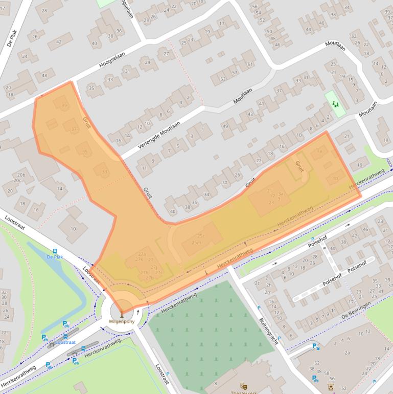 Kaart van postcodegebied 6681HH.