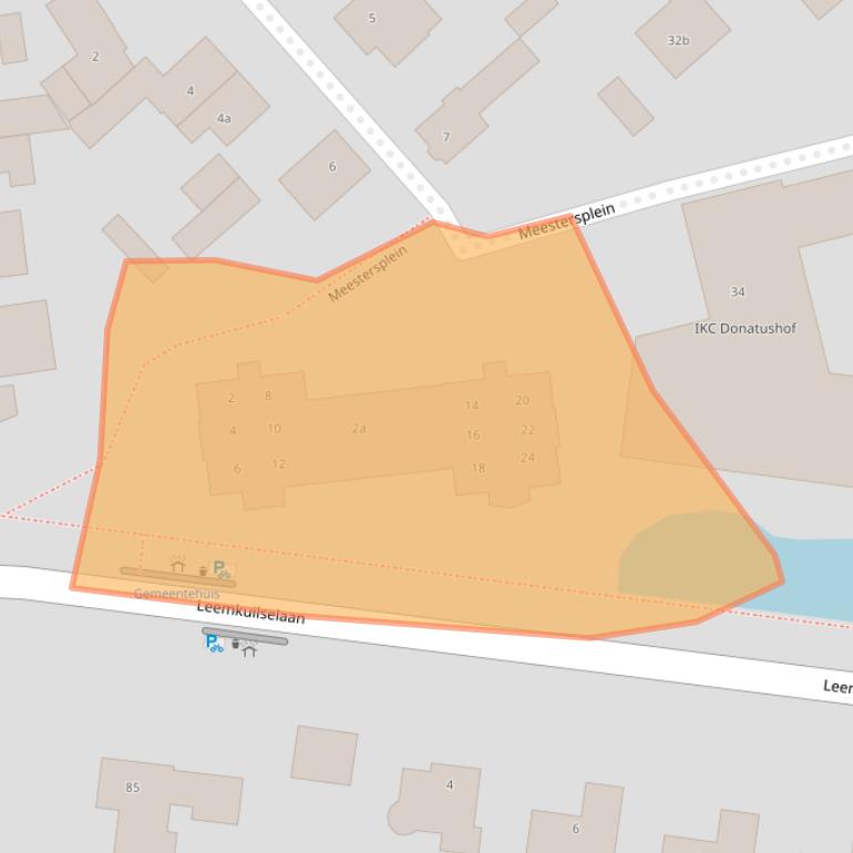 Kaart van postcodegebied 6681JE.