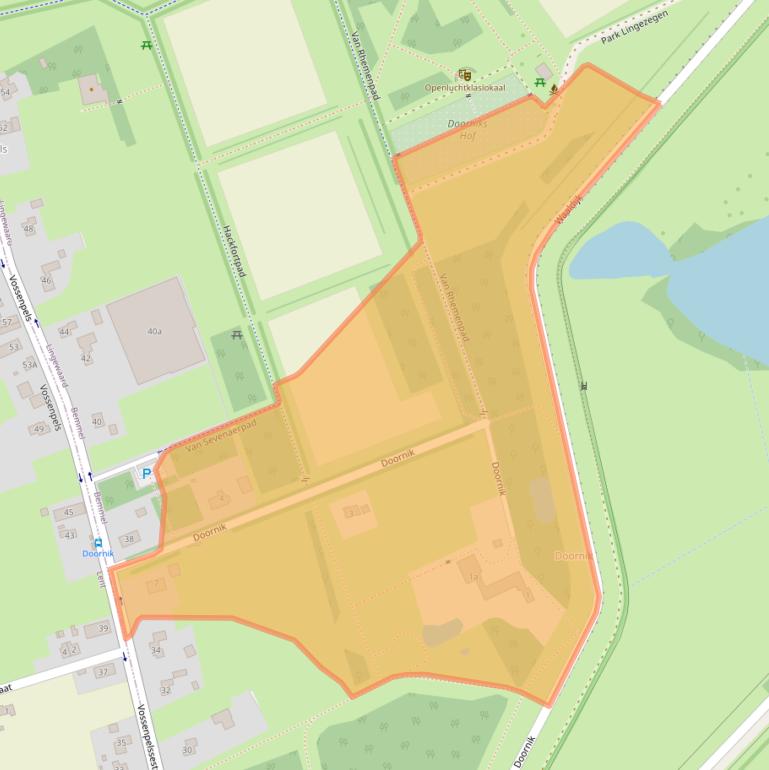 Kaart van postcodegebied 6681KG.