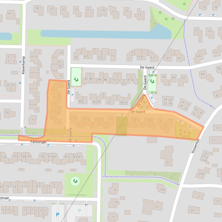 Kaart van postcodegebied 6681MA.