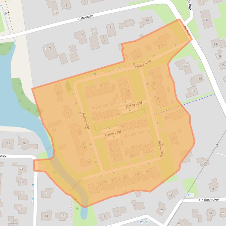 Kaart van postcodegebied 6681MM.