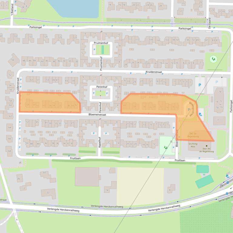 Kaart van postcodegebied 6681NN.