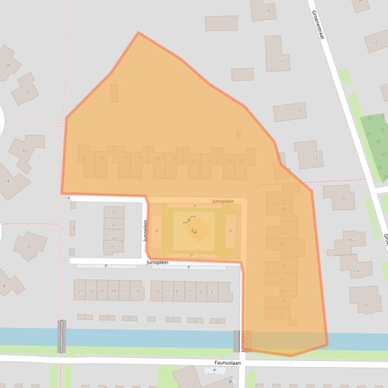 Kaart van postcodegebied 6681PZ.