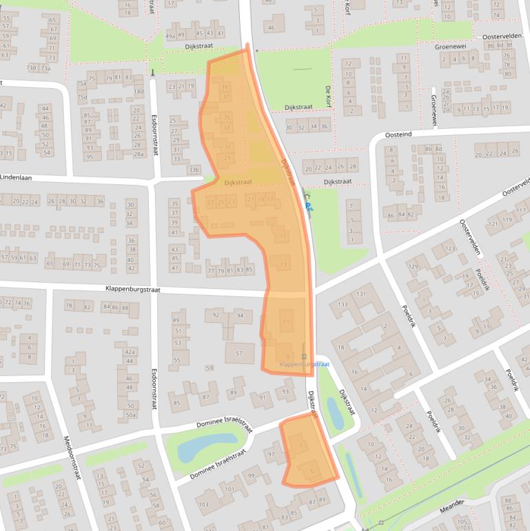 Kaart van postcodegebied 6681VV.