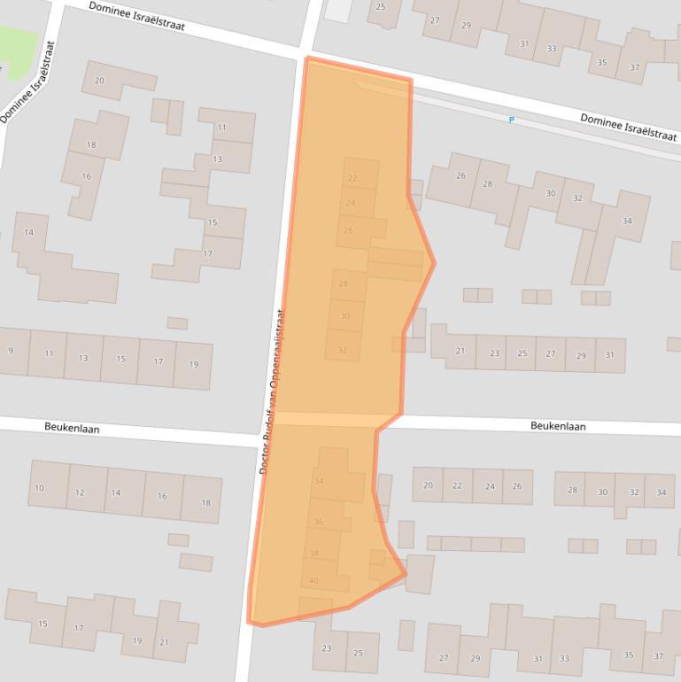 Kaart van postcodegebied 6681ZB.