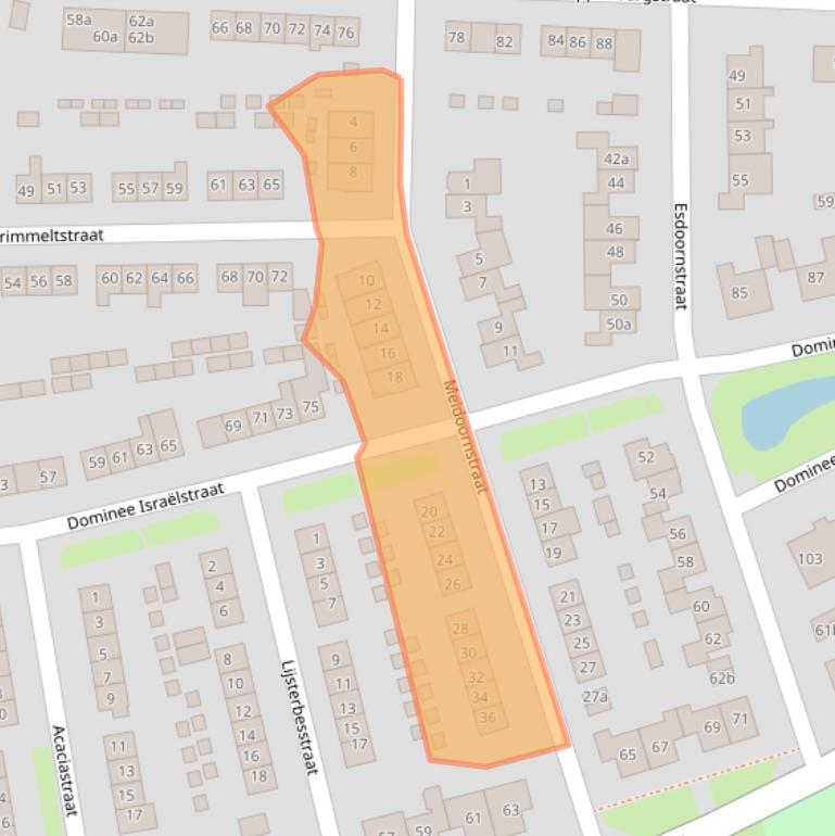 Kaart van postcodegebied 6681ZP.