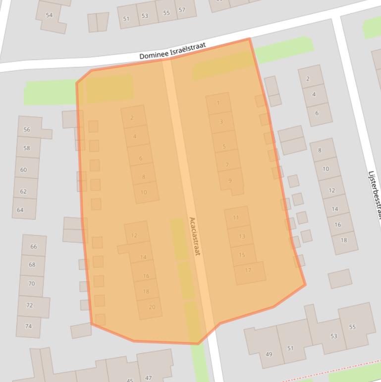Kaart van postcodegebied 6681ZS.