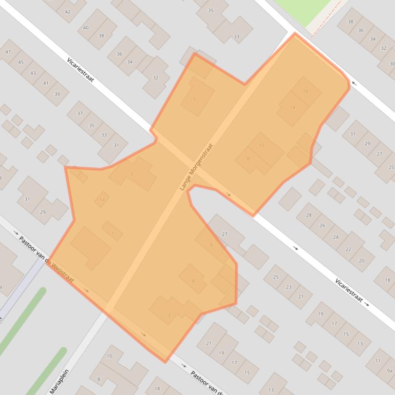 Kaart van postcodegebied 6685AP.