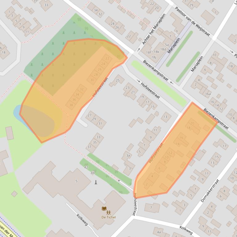 Kaart van postcodegebied 6685AX.