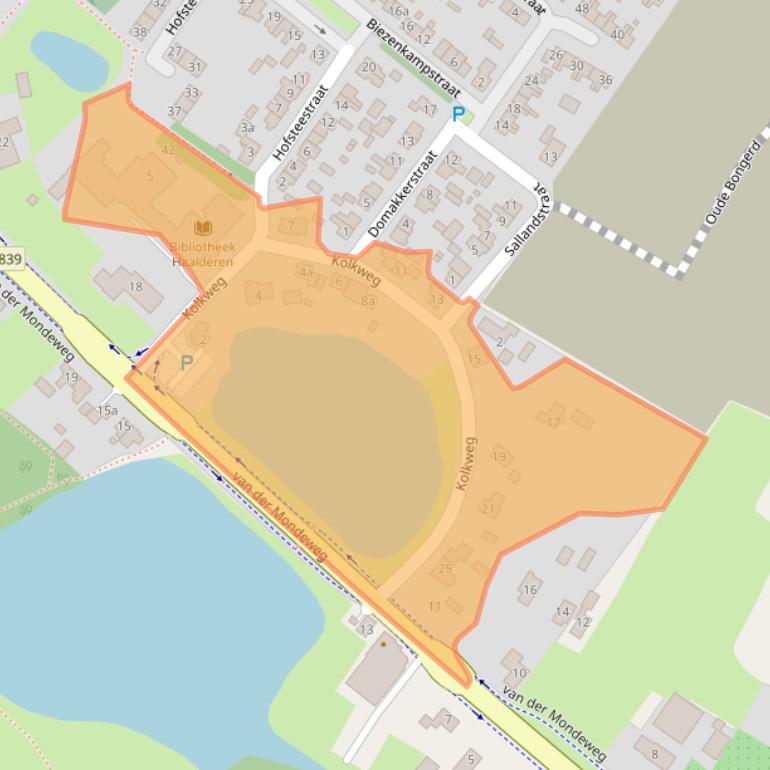 Kaart van postcodegebied 6685BC.