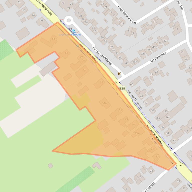 Kaart van postcodegebied 6685BL.