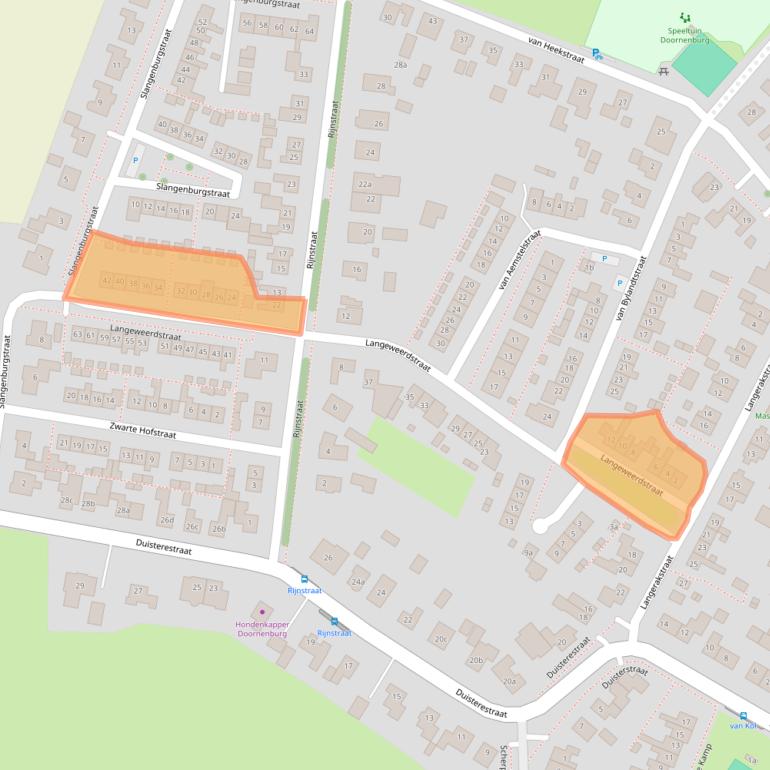 Kaart van postcodegebied 6686CL.