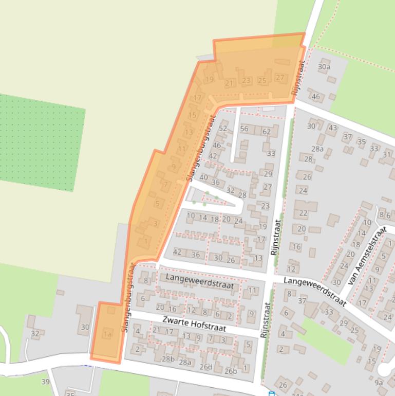 Kaart van postcodegebied 6686CM.