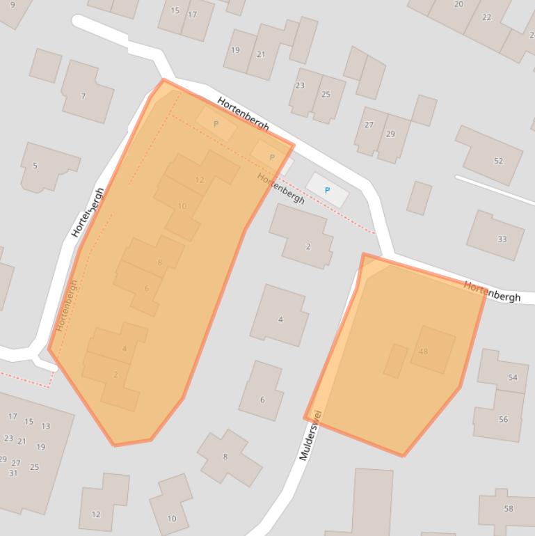 Kaart van postcodegebied 6686DM.