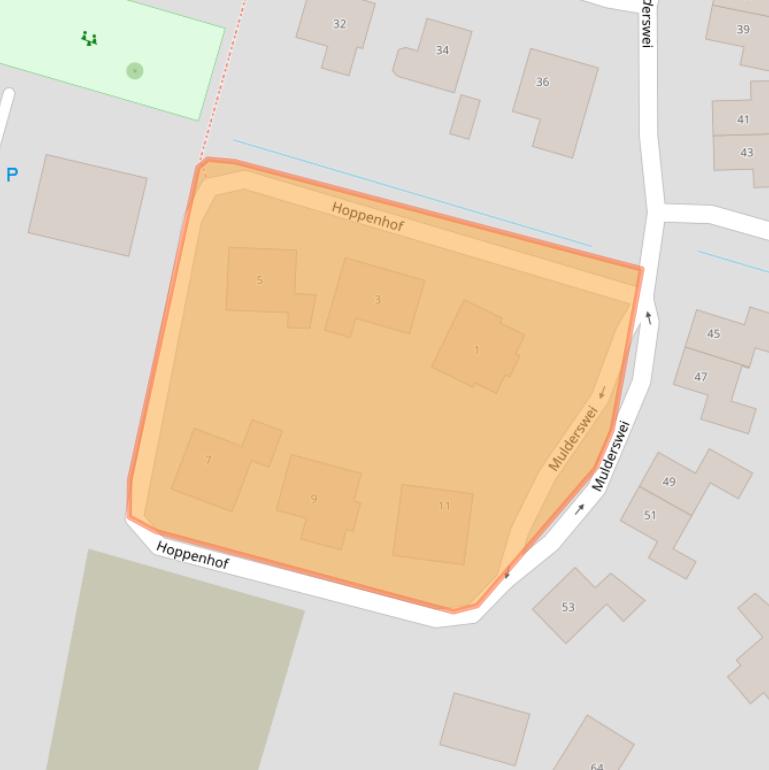 Kaart van postcodegebied 6686DT.