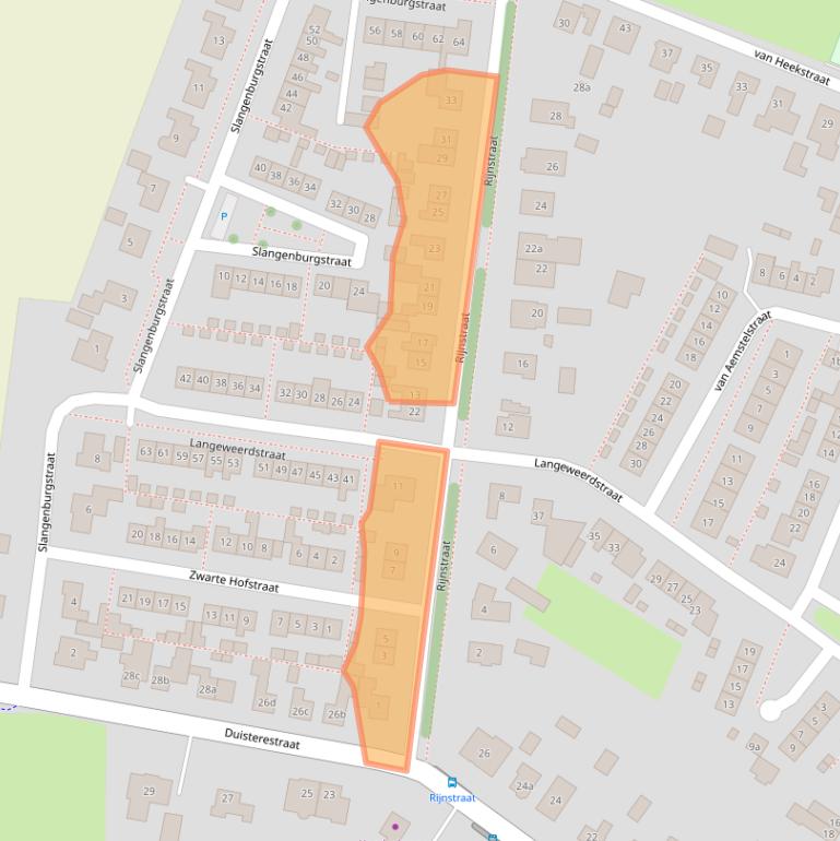 Kaart van postcodegebied 6686ME.