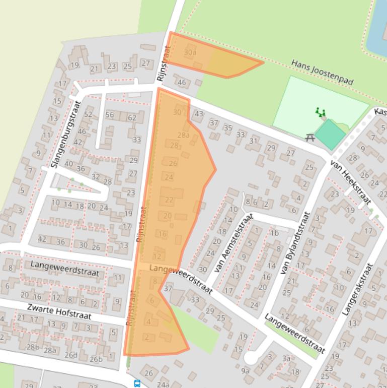 Kaart van postcodegebied 6686MG.