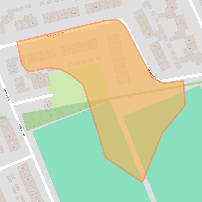 Kaart van postcodegebied 6687BK.