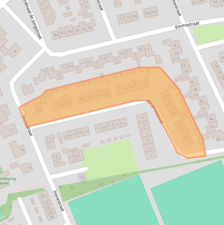 Kaart van postcodegebied 6687BL.