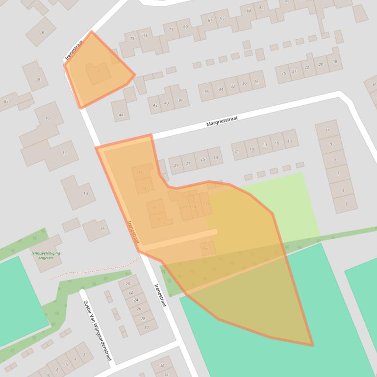 Kaart van postcodegebied 6687BM.