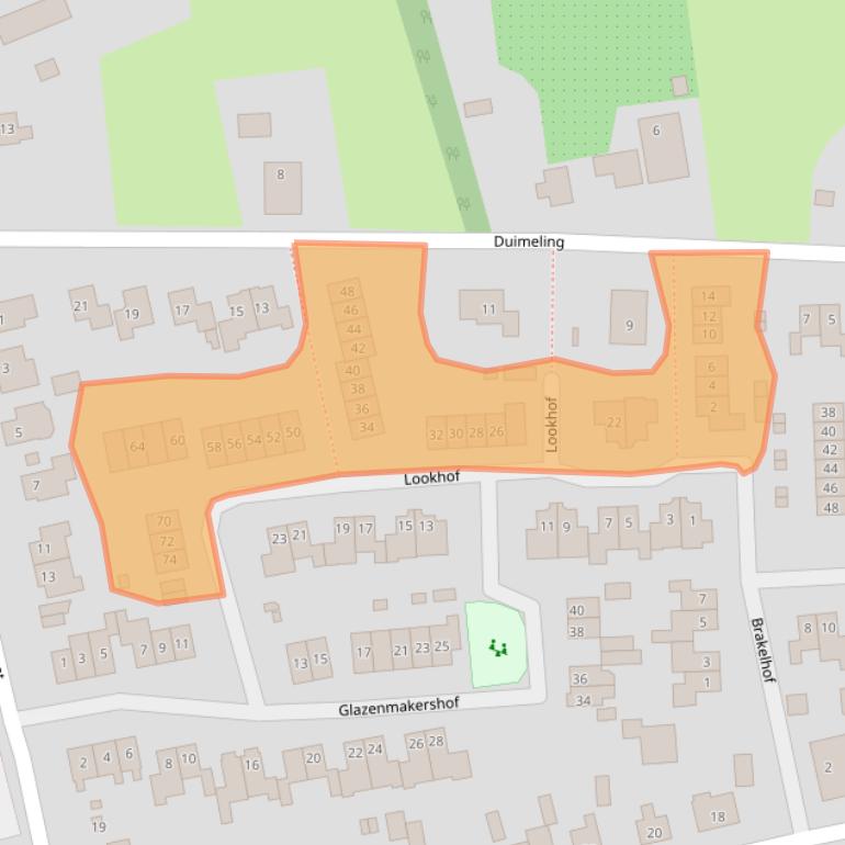 Kaart van postcodegebied 6687DD.