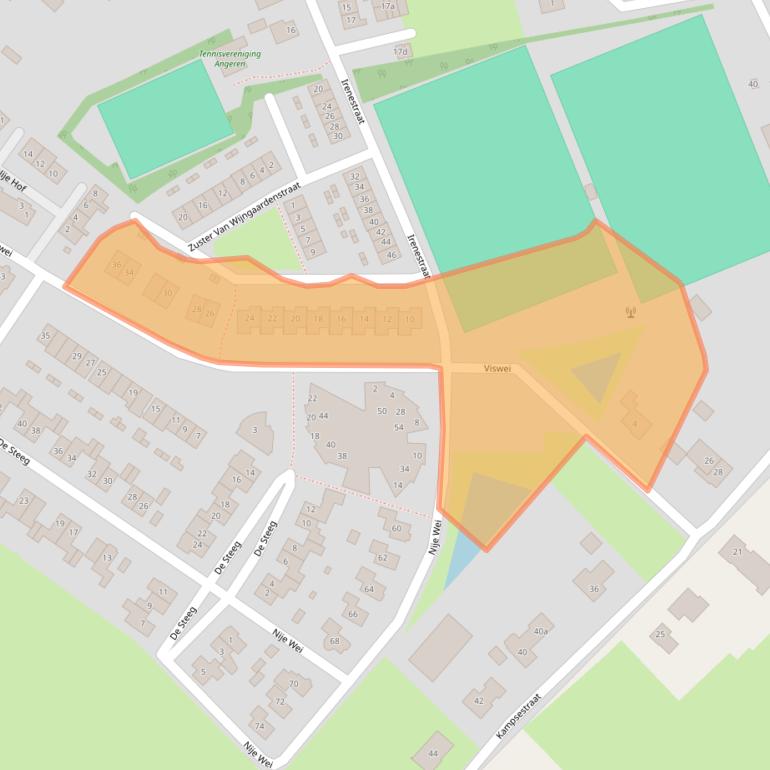 Kaart van postcodegebied 6687EB.