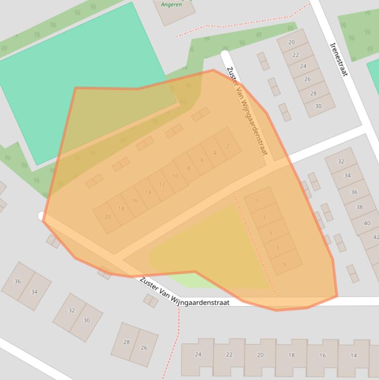 Kaart van postcodegebied 6687EJ.