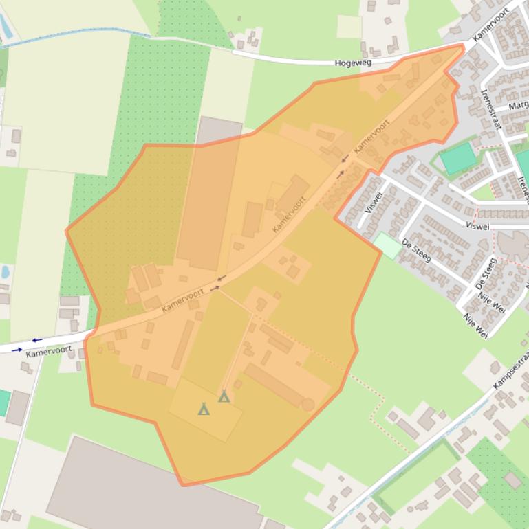 Kaart van postcodegebied 6687LB.