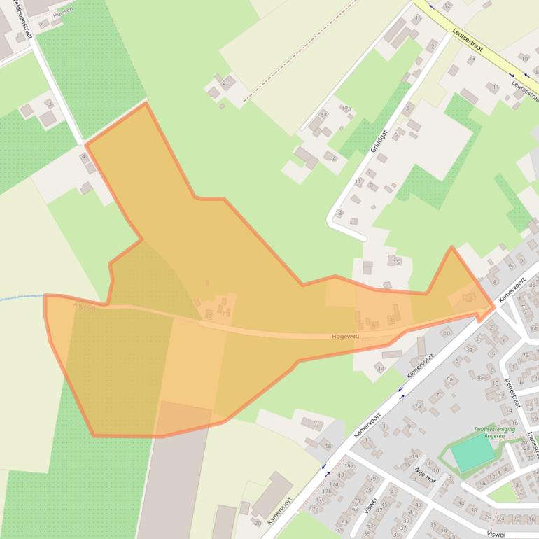 Kaart van postcodegebied 6687LE.