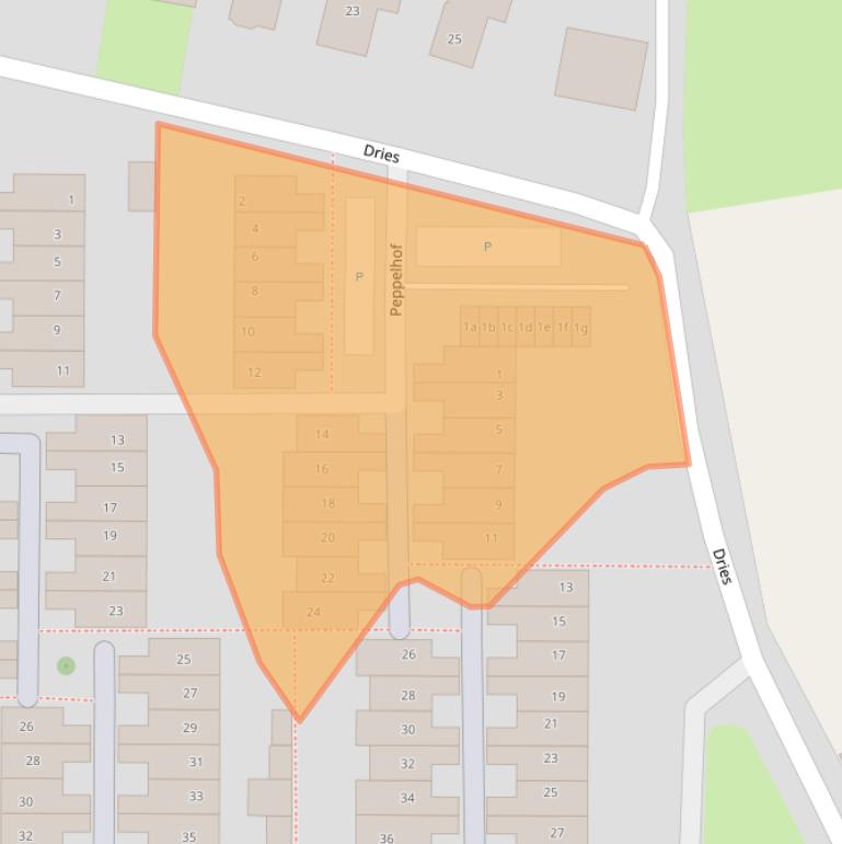 Kaart van postcodegebied 6691AL.