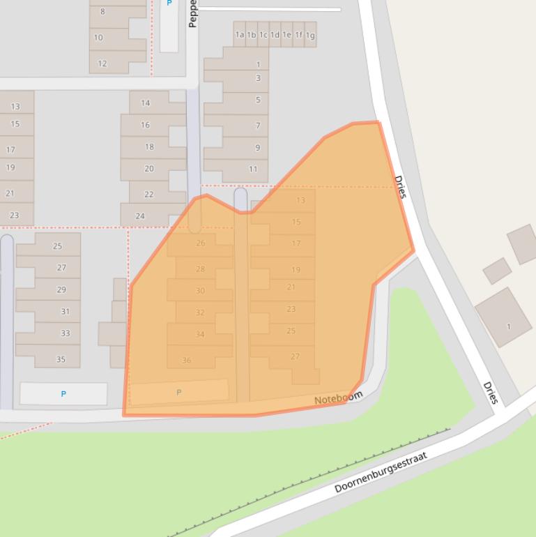 Kaart van postcodegebied 6691AM.