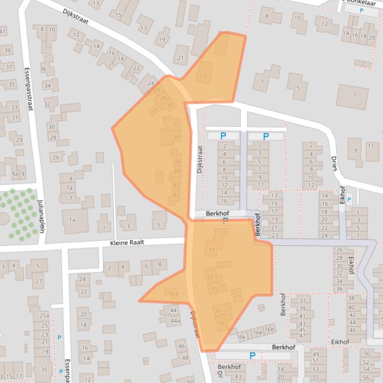 Kaart van postcodegebied 6691AP.