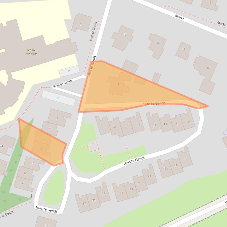 Kaart van postcodegebied 6691BL.