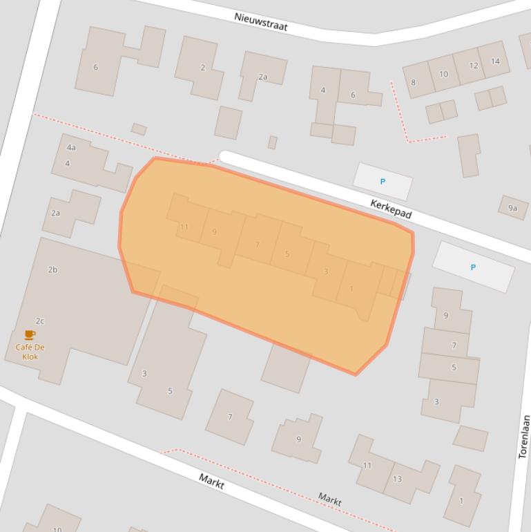 Kaart van postcodegebied 6691BR.