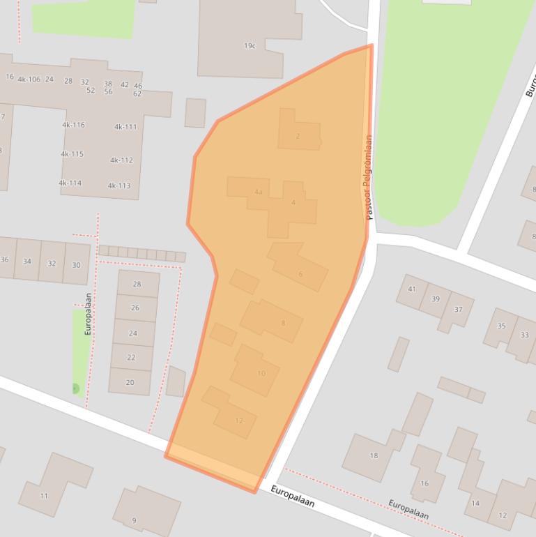 Kaart van postcodegebied 6691CD.