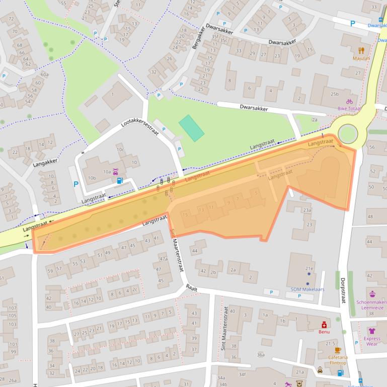 Kaart van postcodegebied 6691EA.