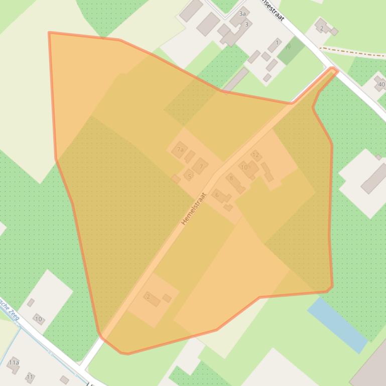 Kaart van postcodegebied 6691EW.