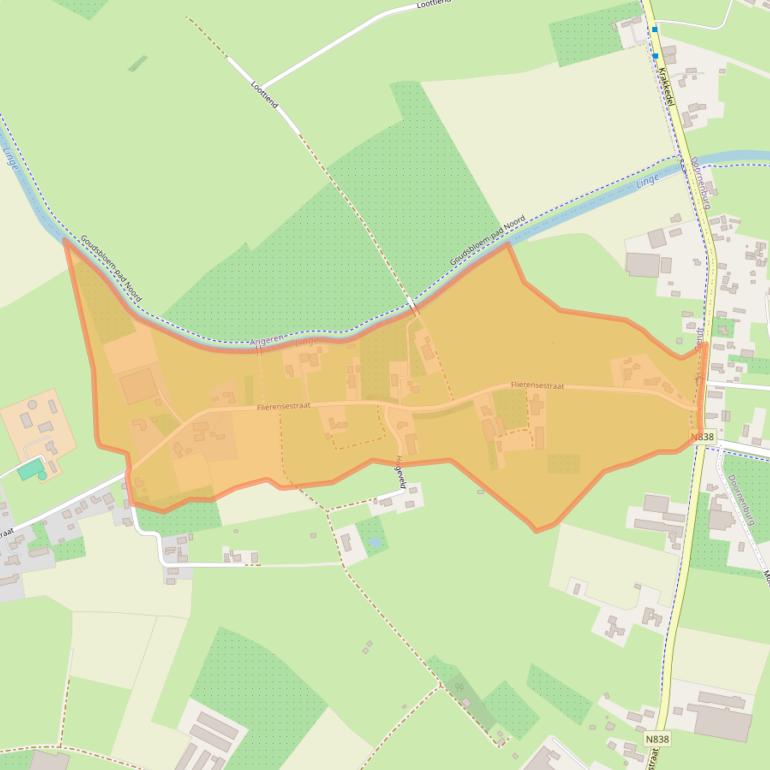 Kaart van postcodegebied 6691GC.