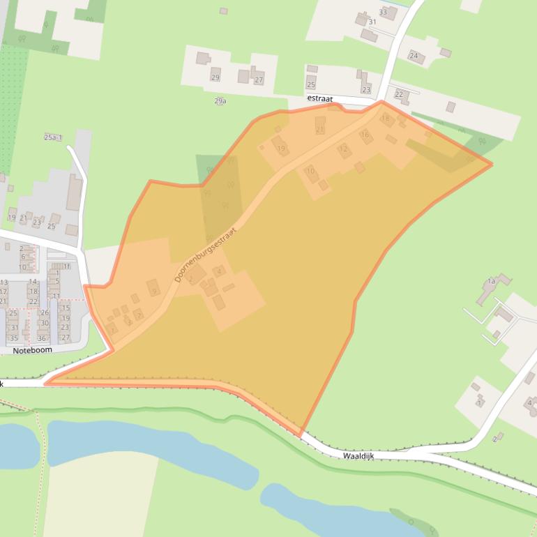 Kaart van postcodegebied 6691HA.