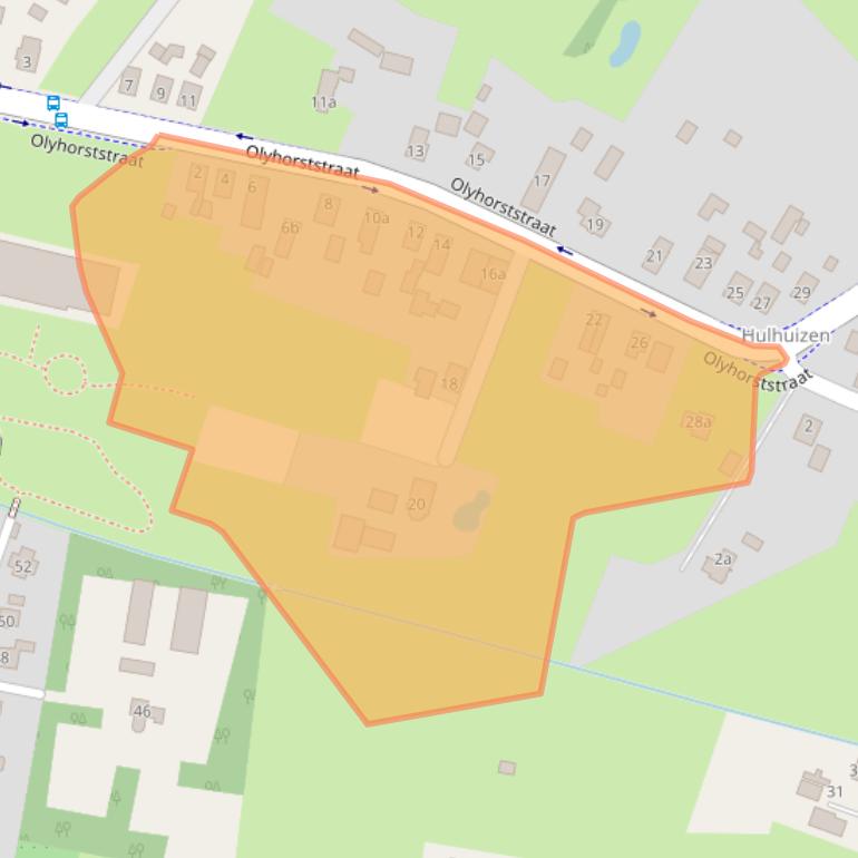 Kaart van postcodegebied 6691HD.