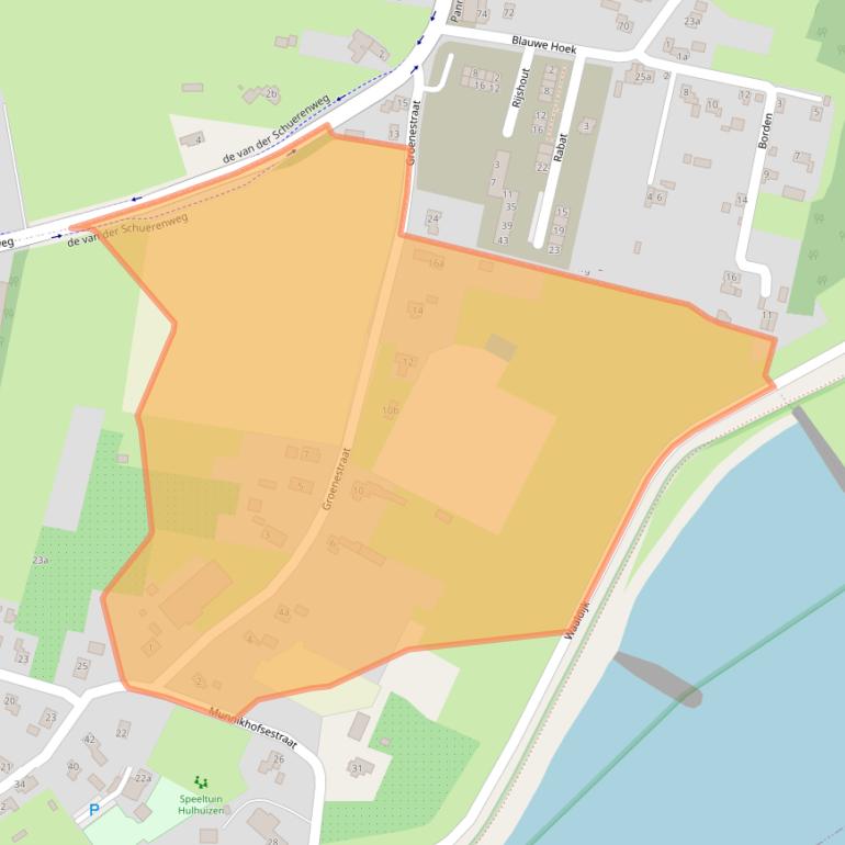 Kaart van postcodegebied 6691HJ.