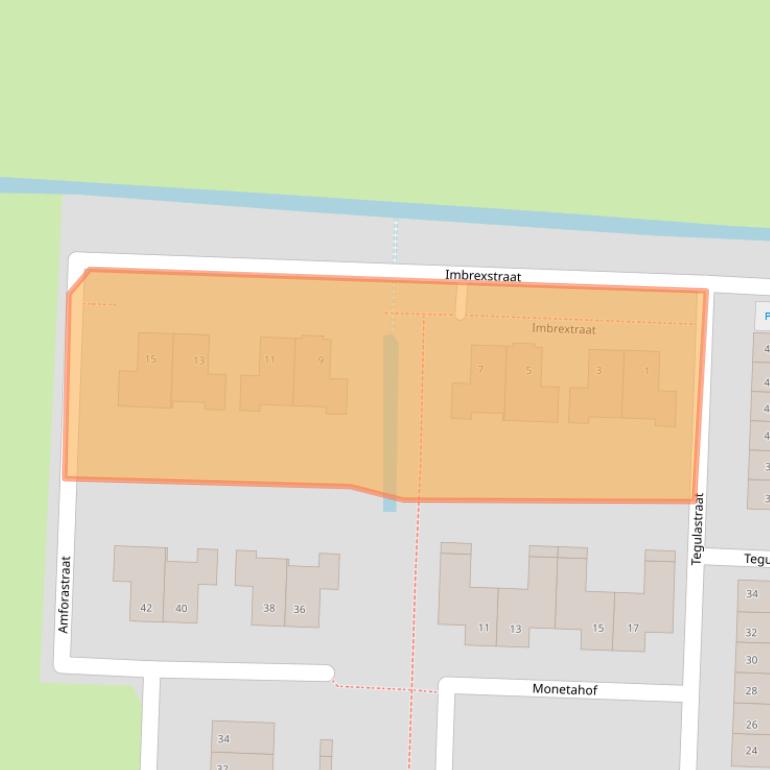 Kaart van postcodegebied 6691KA.