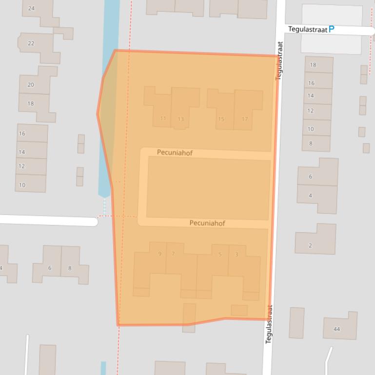 Kaart van postcodegebied 6691KD.